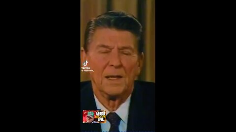 Former President Ronald Reagan gives a lesson on inflation