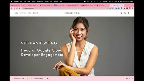 STEPHANIE WONG from TAIWANESE HEAD OF GOOGLE CLOUD DEVELOPER !!!!!!!!!