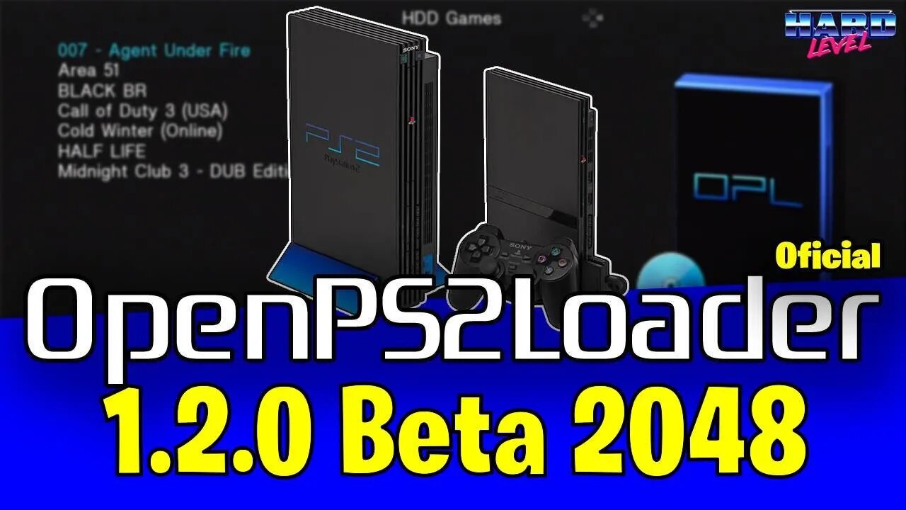 🚨OPL 1.2.0 Nova beta 2048! Confira as melhorias! (ZSO + EXFAT)