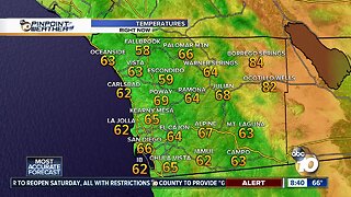 10News Pinpoint Weather for Sat. May 16, 2020