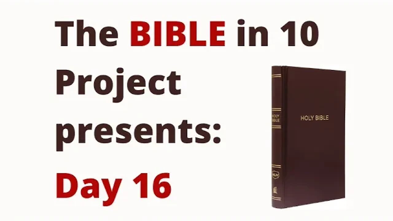 Day 16 NKJV Bible in 10 Matthew 26:47-27:34