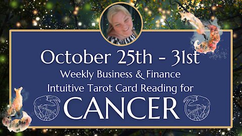 ♋ CANCER 🦀 | OCT 25th - 31st | TIME TO REASSESS. CHANGE IS NEEDED! | Weekly BUSINESS Tarot Reading