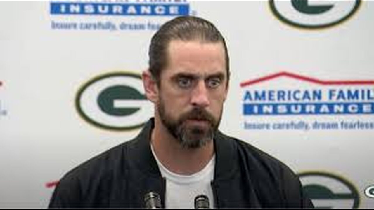 AARON RODGERS! ANOTHER DRUG ADDICT!!!