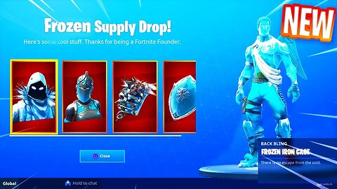 The New FROZEN LEGENDS PACK in Fortnite..