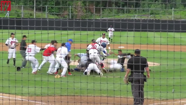 Ex-MLB Pitcher Sparks Massive Bench-Clearing Brawl in Indie League Game