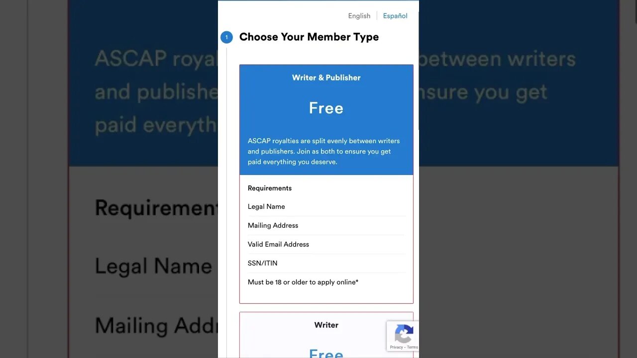Joining ASCAP is free for all new ASCAP writer members