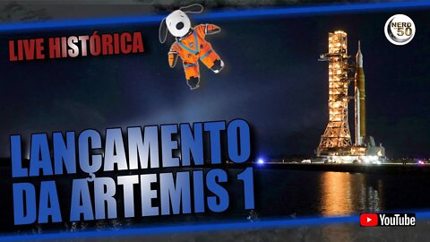 Lançamento da Missão Artemis 1 - de volta a Lua 50 anos depois