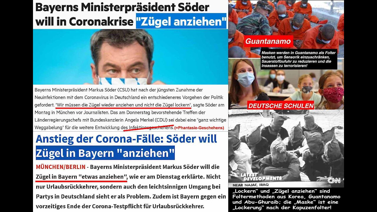 CORONA Foltermethoden