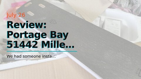 Review: Portage Bay 51442 Miller Park Ceiling Fan, 44, Bronze