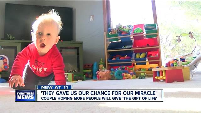 Frozen for nine years: The story of one WNY infant