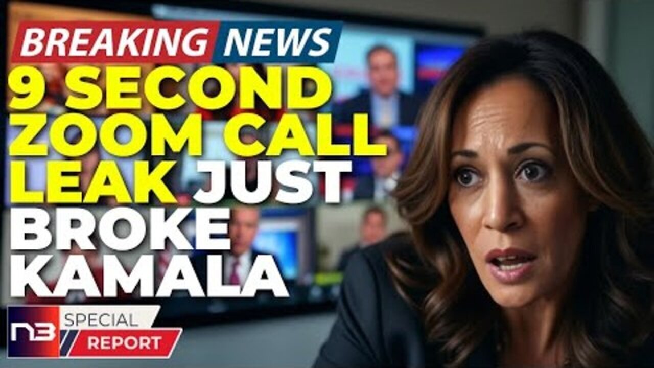 9-Second Zoom Leak Exposes Kamala's Campaign - Blue State Voters Abandon Ship - October 2..