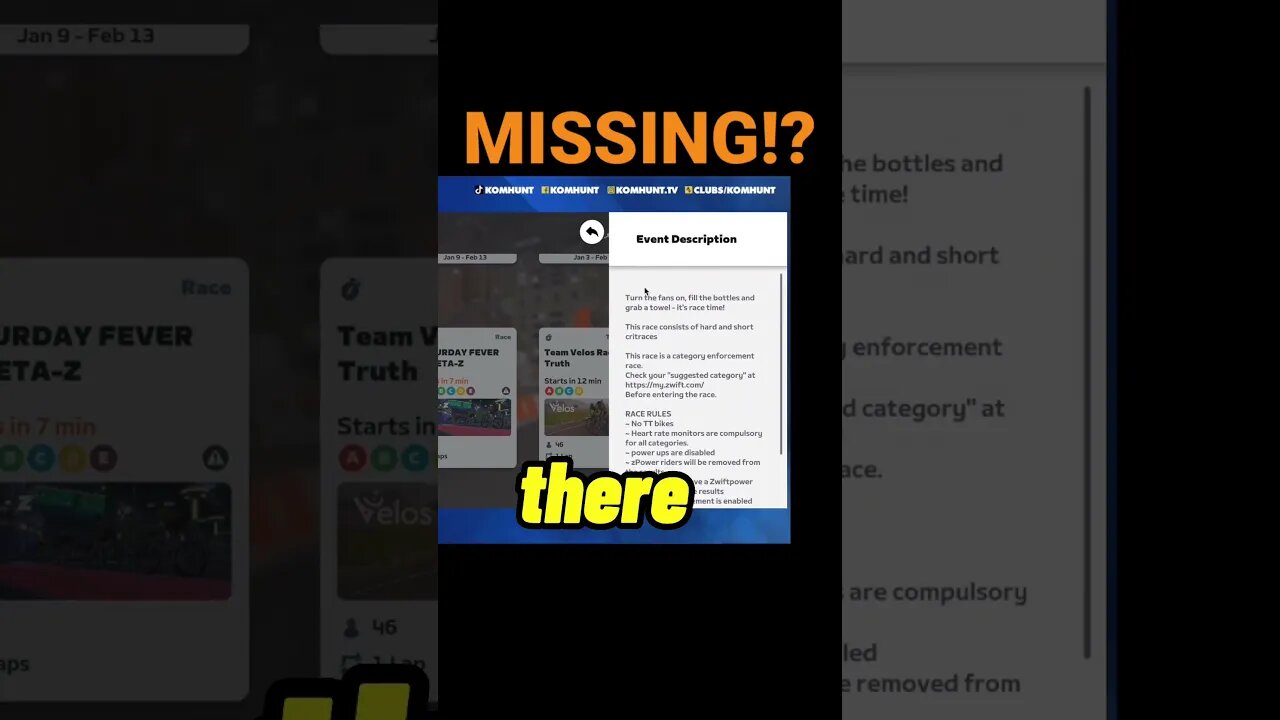 Zwift don’t show you THIS?