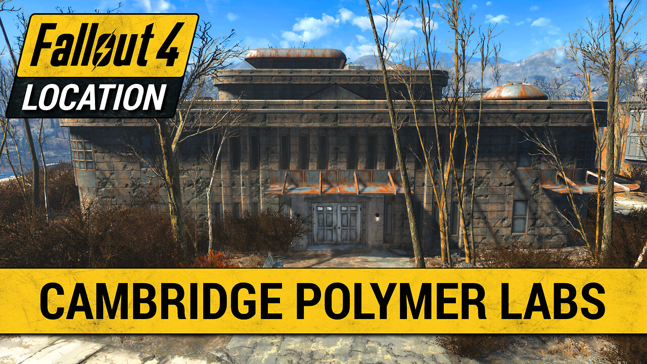 Guide To The Cambridge Polymer Labs in Fallout 4