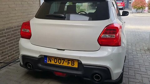 ZC33S HKS HI-POWER SPEC-L cold start SUZUKI SWIFT SPORT HYBRID MY2021 GPF FULL CATBACK EXHAUST SOUND