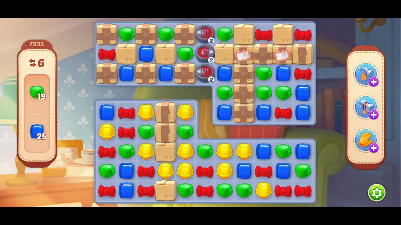 Playrix Homescapes Gameplay Walkthrough Level 7935