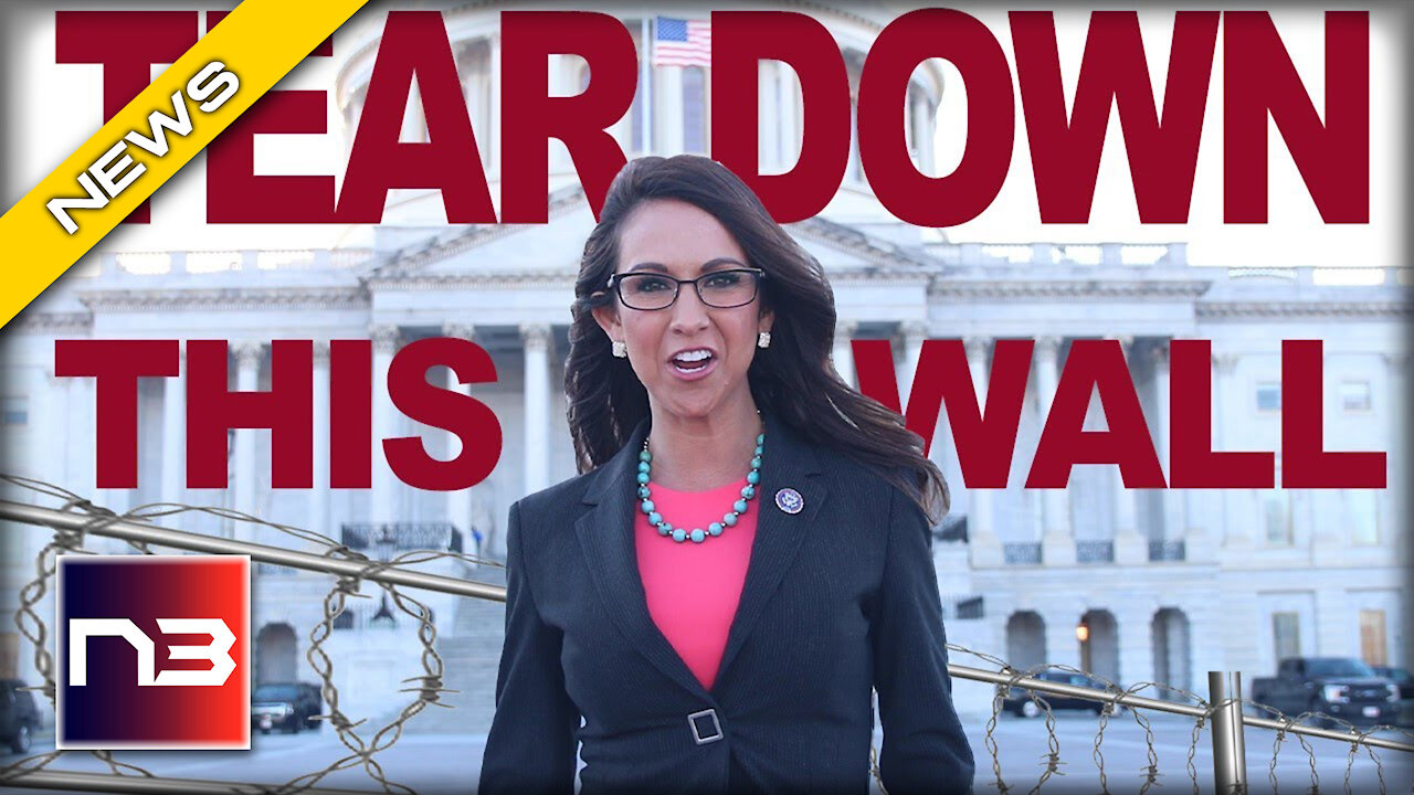 EPIC! Watch This Congresswoman COMPLETELY DESTROY Pelosi's Wall Around the Capitol Building