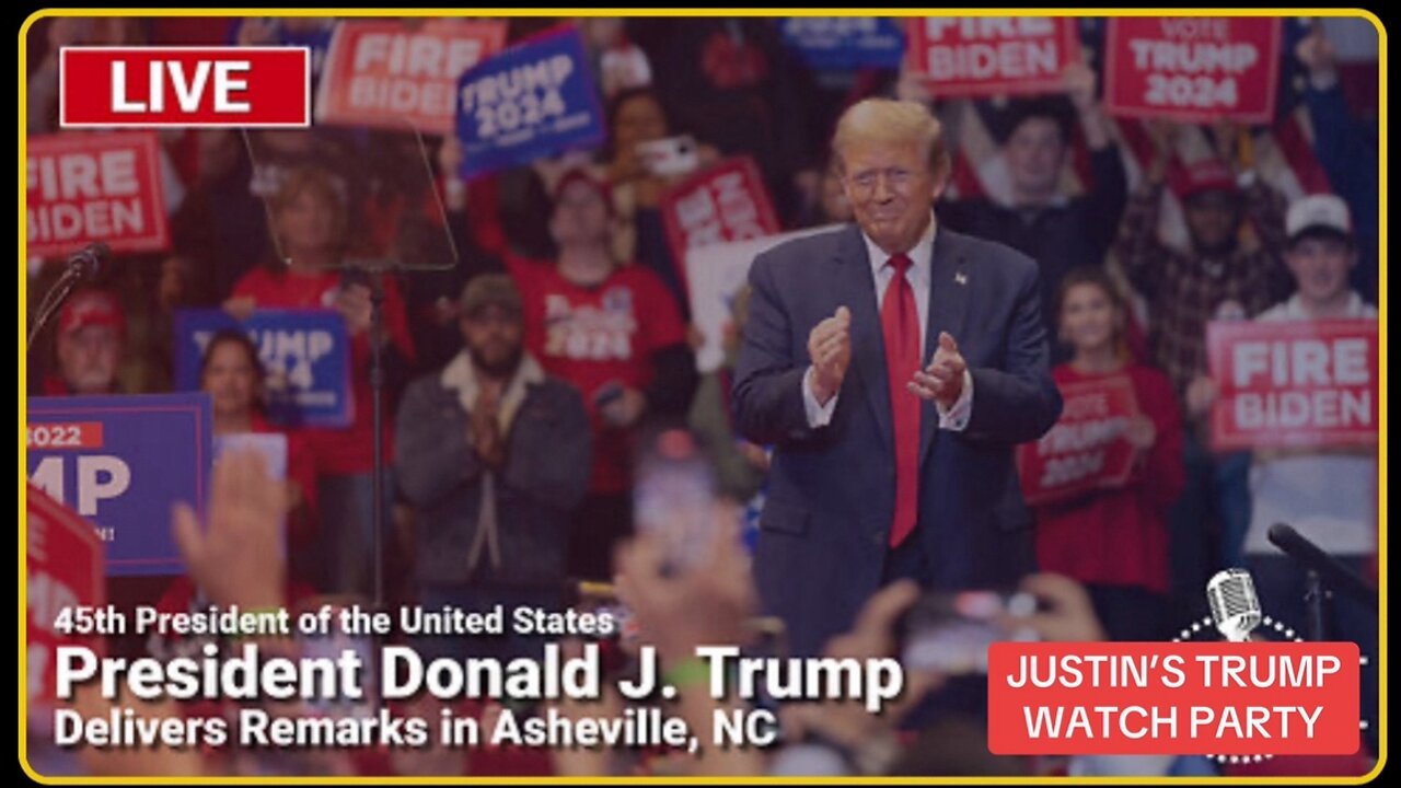 LIVE: President Trump in Asheville, N.C.