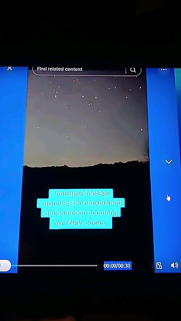 time lapse of the drones over NJ