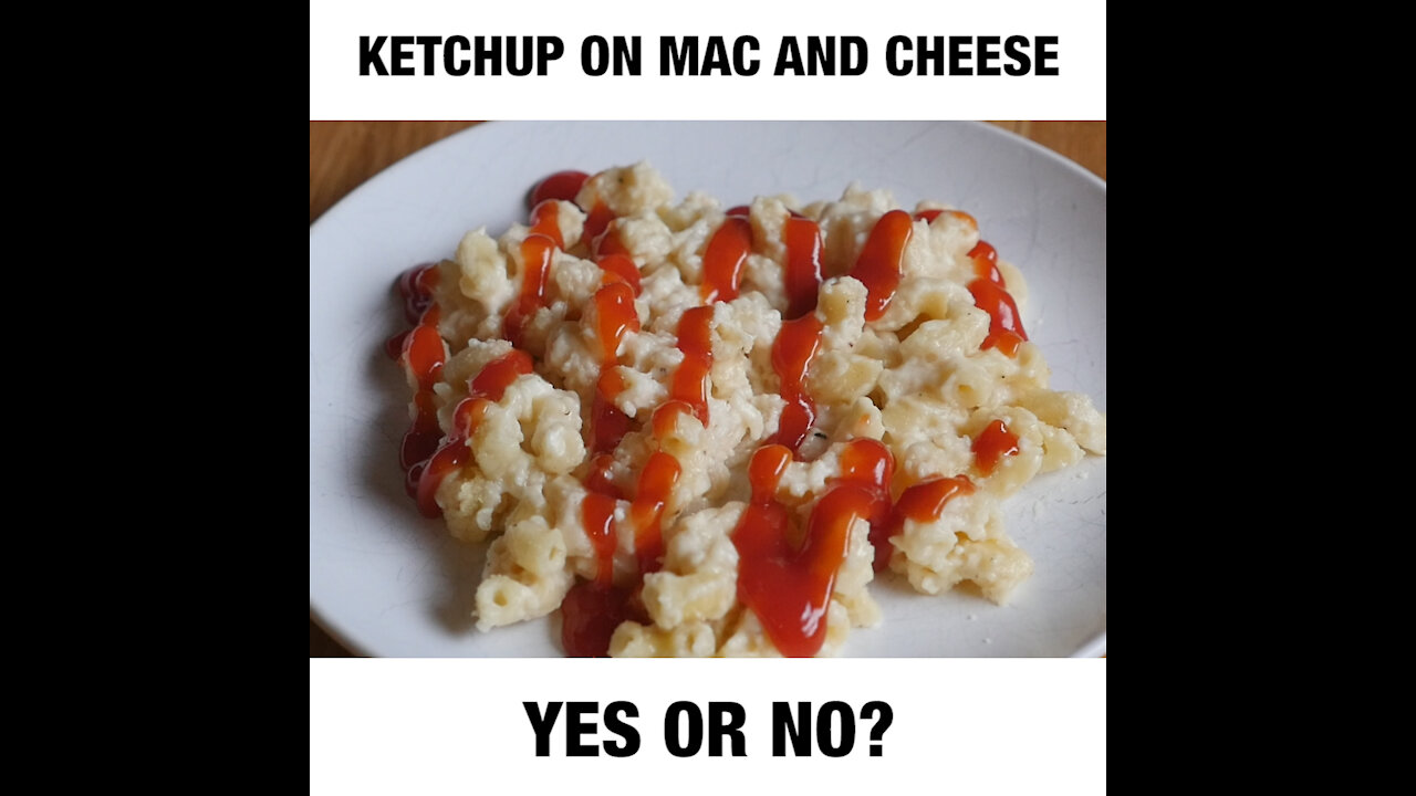 Ketchup mac and cheese [GMG Originals]