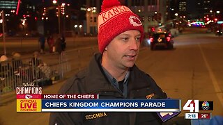 KCPD: 'Hundreds and hundreds of police officers' at parade