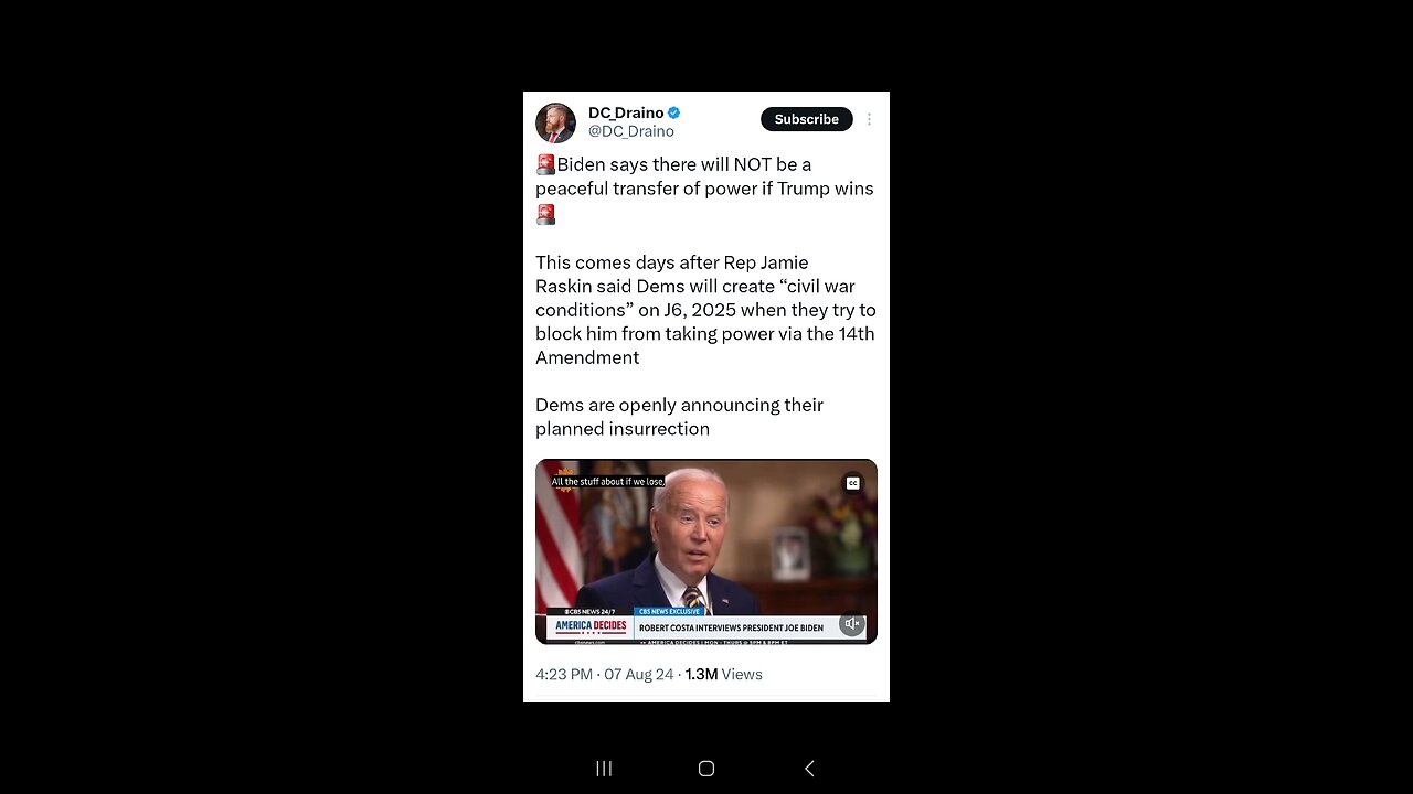 Democrats Message To US All