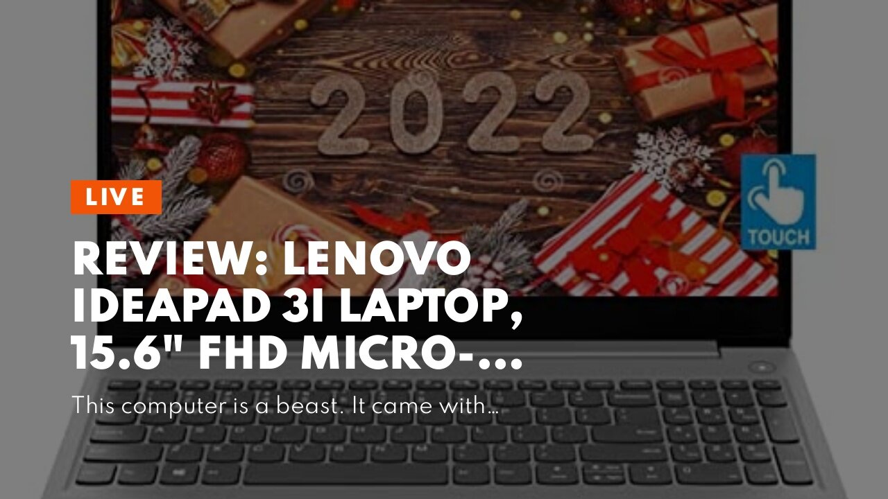 Review: Lenovo Ideapad 3i Laptop, 15.6" FHD Micro-Edge Display, Pentium Gold 7505 (Beat i3-1005...