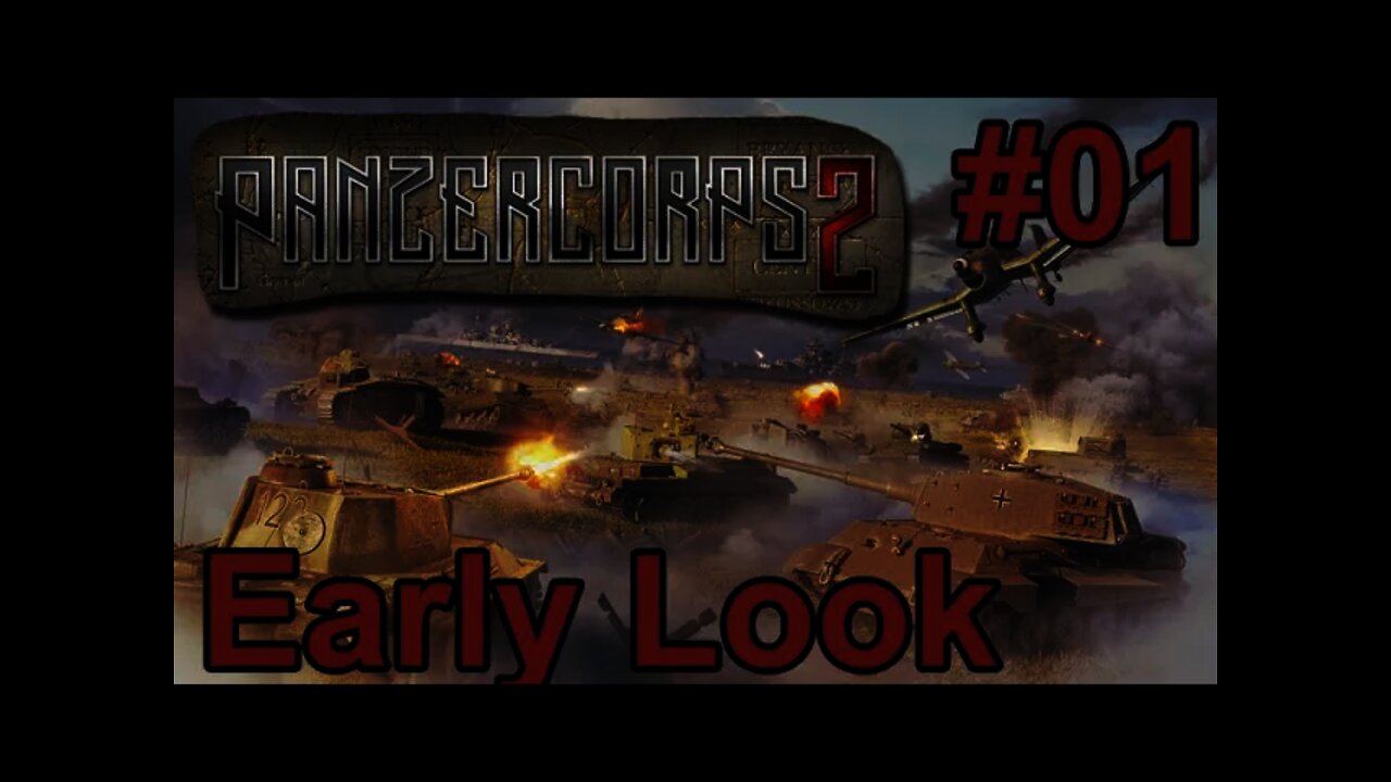 Panzer Corps 2 Early Look 01 - Poland - How fast can I win the mission?