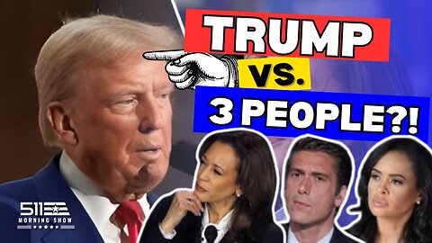 Ep. 44 511 Morning Show - Media Bias Exposed: Was Trump Really Debating 3 People?!