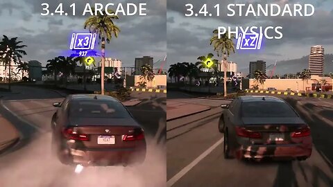 NEED FOR SPEED HEAT UNITE - STANDARD HANDLING VS ARCADE