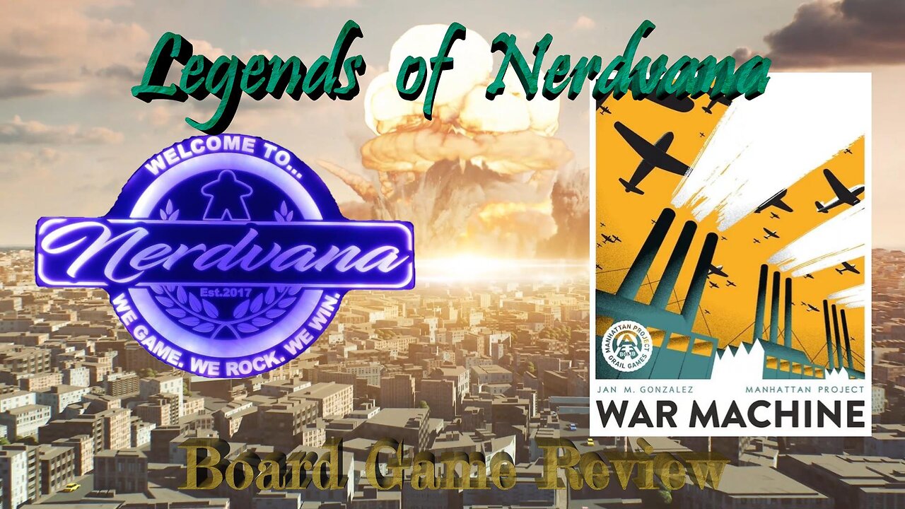 Manhattan Project: War Machine Board Game Review