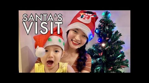 Santa’s Visit on Christmas Day 2018
