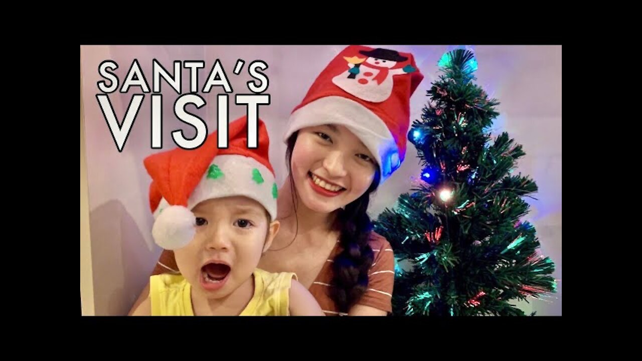 Santa’s Visit on Christmas Day 2018
