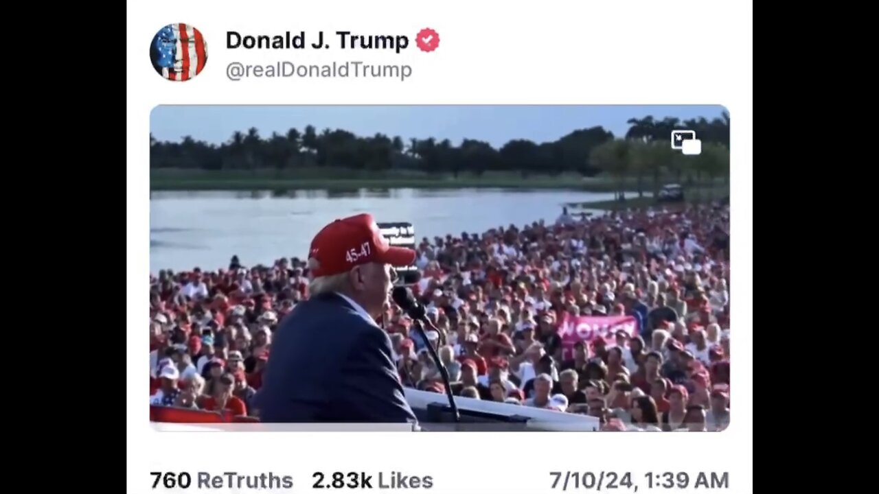 TRUMP❤️🇺🇸🥇🪽THANK YOU VIDEO🤍🇺🇸🏝️🏅🪽🎞️TO TRUMP SUPPORTERS AT TRUMP NATIONAL DORAL💙🇺🇸🪽🏅⛳️🏌️🏰⭐️