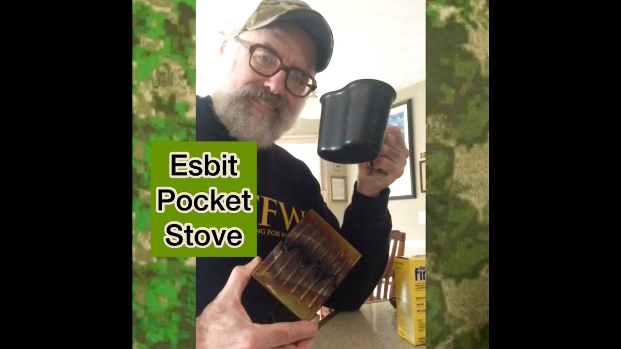 The Old School Esbit Pocket Stove