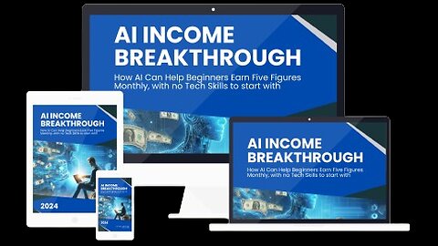 AI Income Breakthrough - EBook/Audiobook/Videobook EBooks