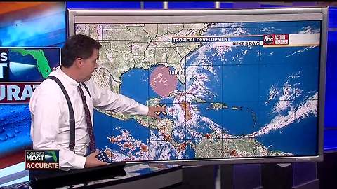 NHC: 50% chance for tropical system to develop in the Gulf of Mexico