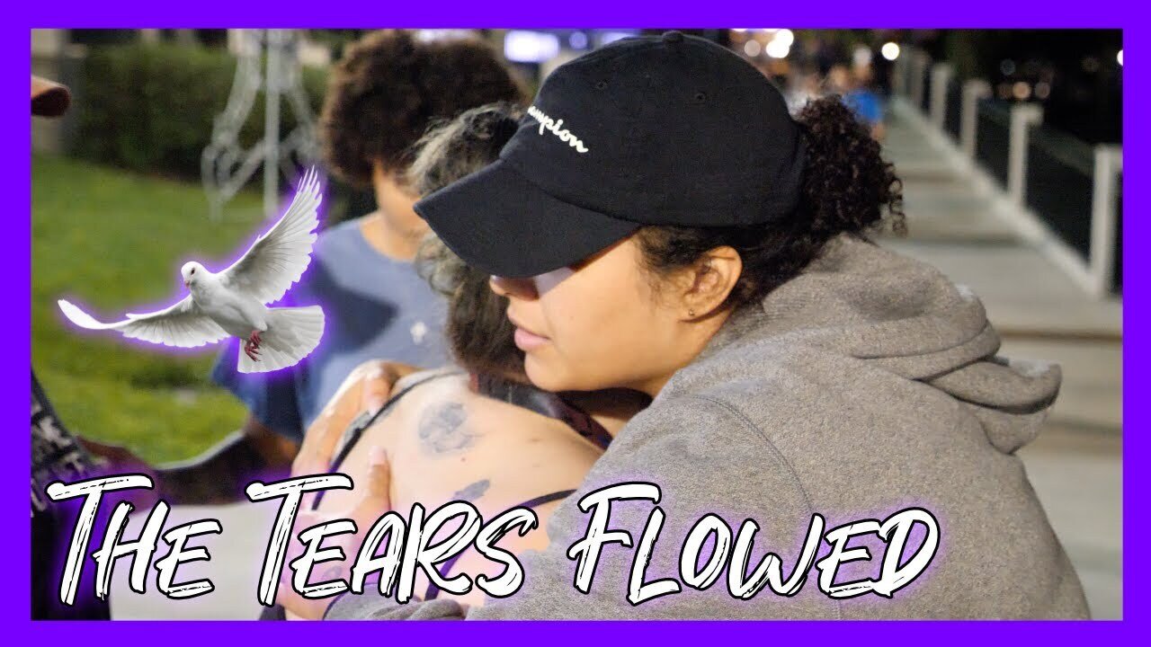 Holy Spirit had the tears flowing from their eyes!ðŸ˜