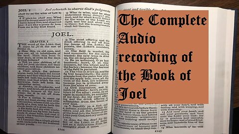 Joel: Satan hates the word of God! Audio book