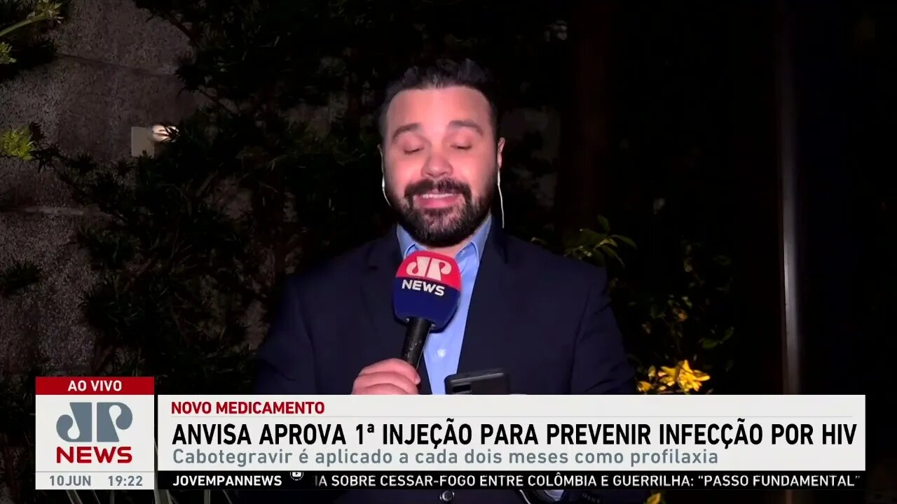 Anvisa aprova 1ª injeção para prevenir infecção por HIV