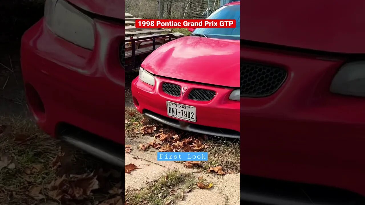 1998 Pontiac Grand Prix GTP - First Look! #pontiacgrandprixgtp #whateverittakes