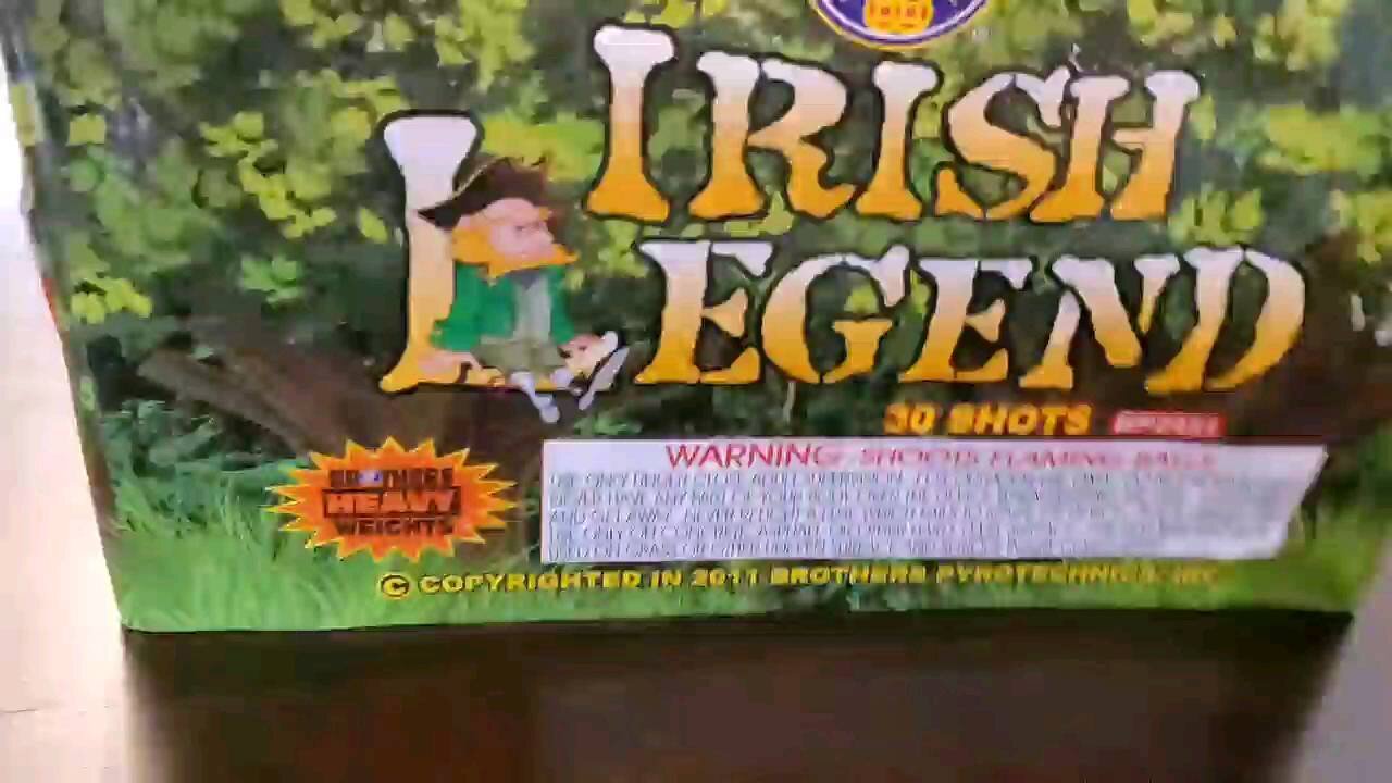 Irish Legend 350G (Brothers Pyrotechnics)