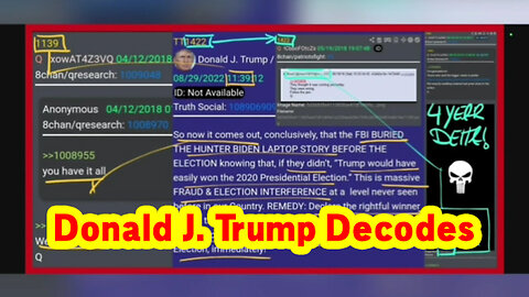 BQQM! Donald J. Trump Decode 9/3/2Q23