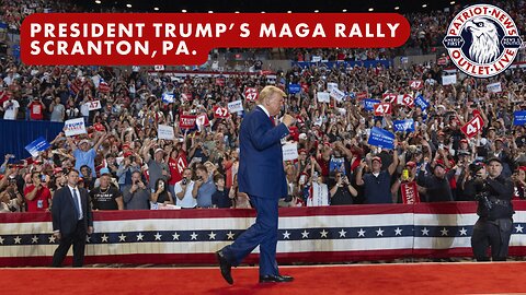 LIVE REPLAY: President Trump's MAGA Rally, Scranton, PA. | 10-09-2024