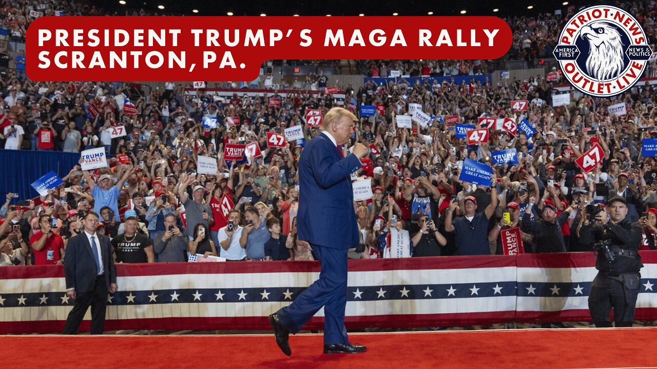 LIVE REPLAY: President Trump's MAGA Rally, Scranton, PA. | 10-09-2024