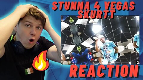 Stunna 4 Vegas - Skurtt Prod. By KeeWayBeats | STUNNA TOP 3 BUT NOT OFFICIALLY!! ((IRISH REACTION))