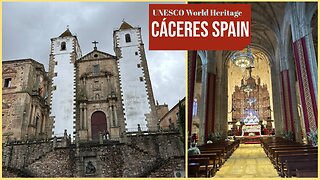 Cáceres Spain - Historic Walled Mid-evil Town & UNESCO World Heritage Site - 2024