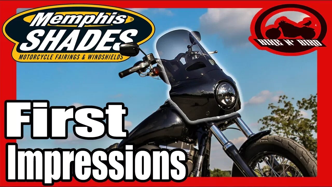 Road Warrior Fairing First Impressions -Memphis Shades Dyna Street Bob