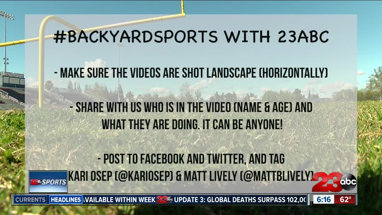 First episode of 23ABC's Backyard Sports