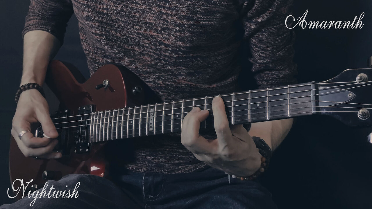 Nightwish - Amaranth - Guitar cover by Eduard Plezer