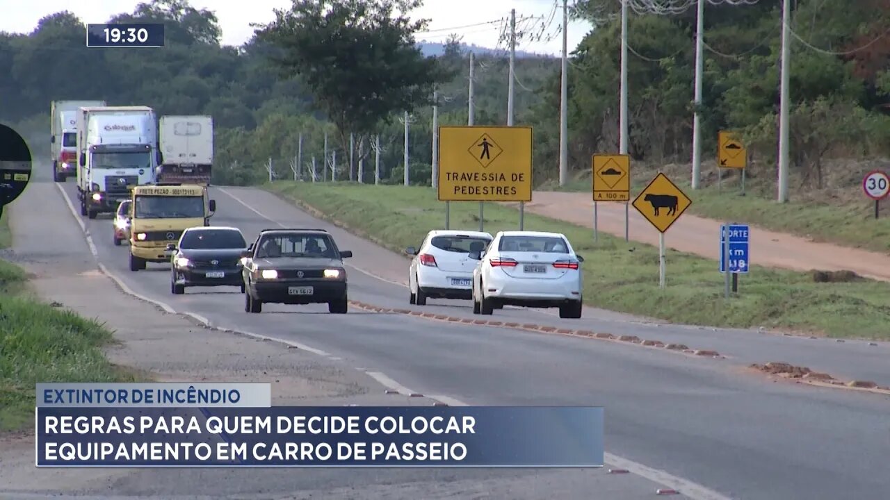 Extintor de Incêndio: Regras para quem Decide Colocar Equipamento em Carro de Passeio.